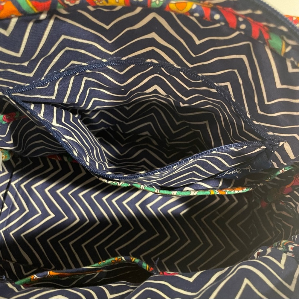Vera Bradley Venetian Tote Double Handle Purse And Wallet ID/Money Holder - Picture 11 of 15